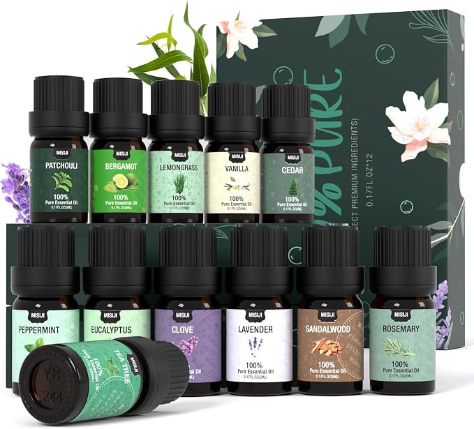 Essential Oils Set Top 12 Aromatherapy-Essential Oils by MISIJIEssentialOilsOverall