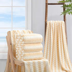 4 Piece Extra Large Bath Towel Set Oversized Bath Sheet 35"x70" Bathroom Towel - Image 5
