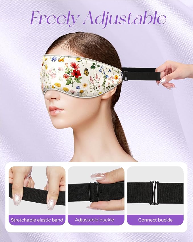 Miss Adola Silk Weighted Eye Mask - Image 5