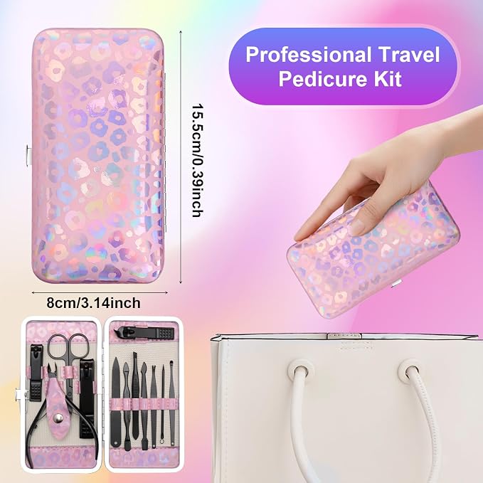 CGBE Nail Clippers Set, Manicure Set Pedicure kit - Image 6