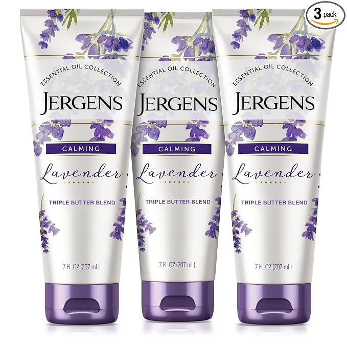 Jergens Lavender Body Butter Hand and Body Lotion, Moisturizer by Jergens
