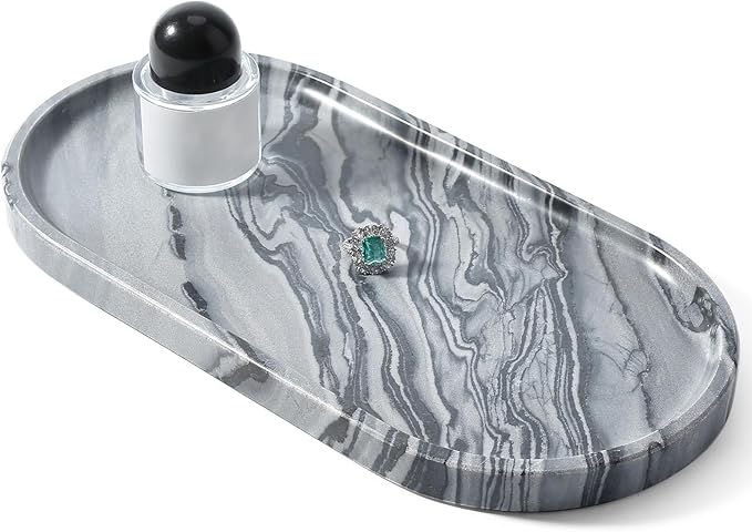 Koville Natural Marble Tray, Catchall by Koville