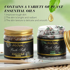 Epsom Bath Salts for Soaking Lavender, Eucalyptus & Rose Bath Salts for Women - Image 2