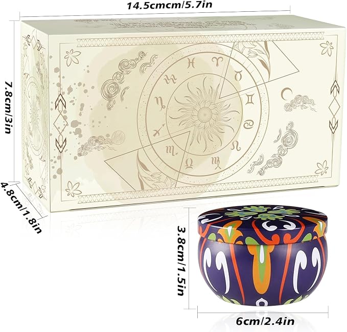 2-Pack Aromatherapy Scented Candles - Image 3