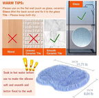 Shower Back & Foot Scrubber, Wall Mounted Back Scrubber Silicone Bath Massage - Image 6