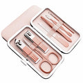 QURIPE 7pcs Manicure Set, Nail Clippers Kit, Stainless Steel Manicure Kit by QURIPE
