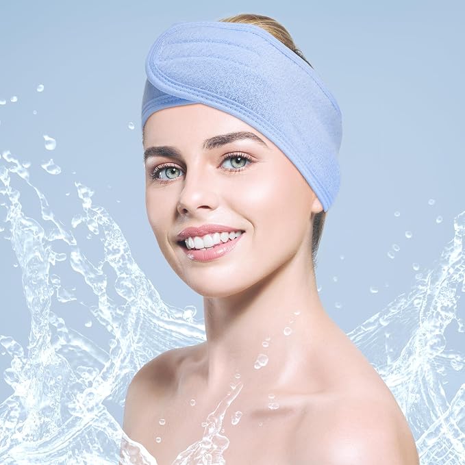 Hoteam 30 Pack Spa Headband Facial Esthetician Hair Wrap - Image 2