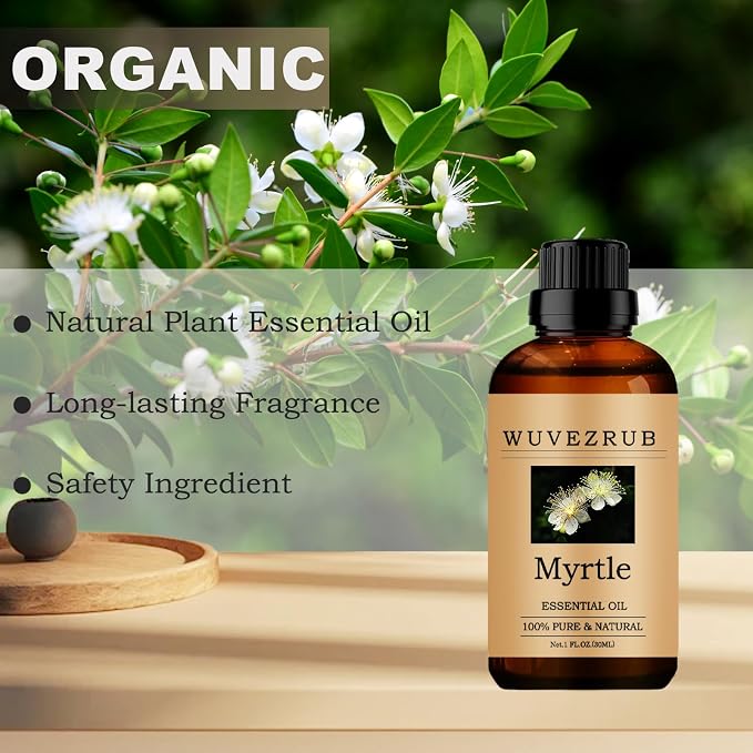Myrtle Essential Oils, 30ML Pure and Natural Essential Oil - Image 4