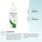 Jergens Soothing Aloe Body Lotion, Aloe Vera Body and Hand Moisturizer - Image 14