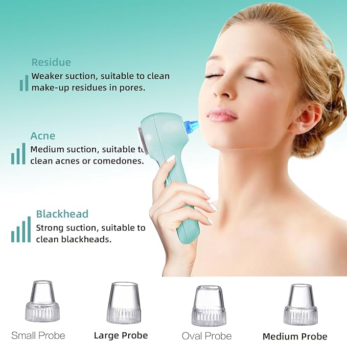UMICKOO Face Scrubber Exfoliator, Facial Cleansing Brush Waterproof - Image 2