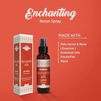 Sacred Element's Palo Santo & Rose Room Spray | Natural Purifying Mist - Image 2