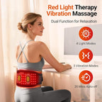 Comfytemp Cordless Red Light Therapy Massage Belt - Image 2