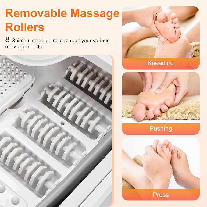 Collapsible Foot Spa Bath Massager - Image 4