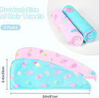 FIOBEE Microfiber Hair Towel Wrap - Image 6