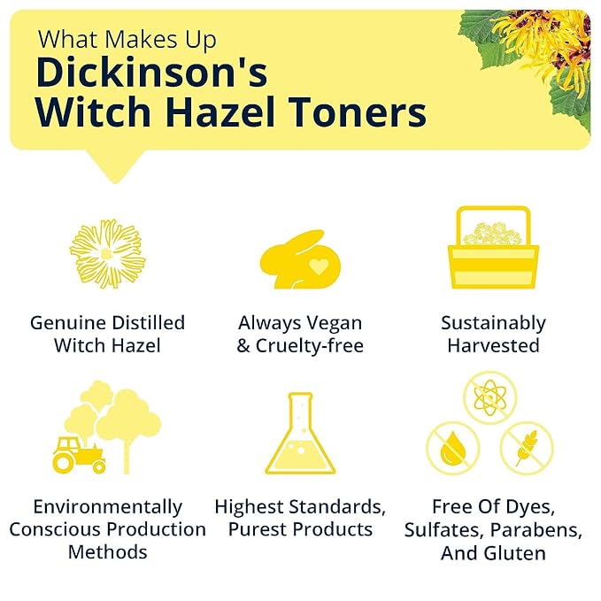 Dickinson's Enhanced Witch Hazel Hydrating Toner - Image 4