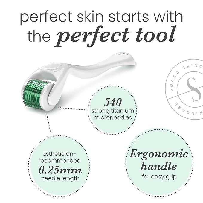 Sdara Skincare Derma Roller Microneedling Roller - Image 5