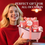 Gift Basket for Women, Strawberry Spa Baskets for Women Gifts, Beauty & - Image 3