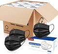 DR.MOXA 1000Pcs Black Disposable Medical Face Mask 3-Ply Protection Face Mask by DRMOXA