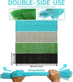 African Exfoliating Net, African Net Sponge, Nylon African Bathing Sponge Net - Image 3