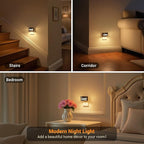 JandCase Motion Sensor Night Light, Night Lights Plug into Wall, Dusk to Dawn & - Image 7
