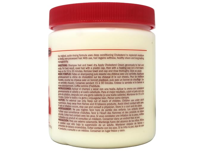 Queen Helene Cholesterol Hair Conditioning Cream, 15 Oz - Image 3