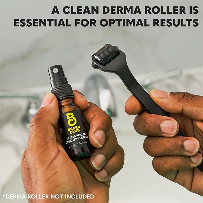 The Beard Club Derma Roller Cleansing Spray - Image 5