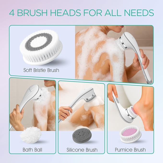 VOYOR Electric Body Brush Back Scrubber - Image 3
