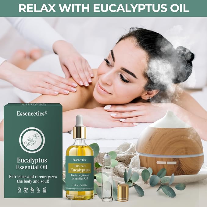 Eucalyptus Essential Oil for Diffuser 4oz - Image 4
