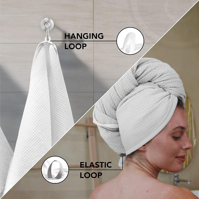Microfiber Hair Wrap for Women - Image 6