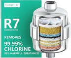 R7 Shower Filter High Put Shower Water Filter by DesignedforaSpa-LikeShower