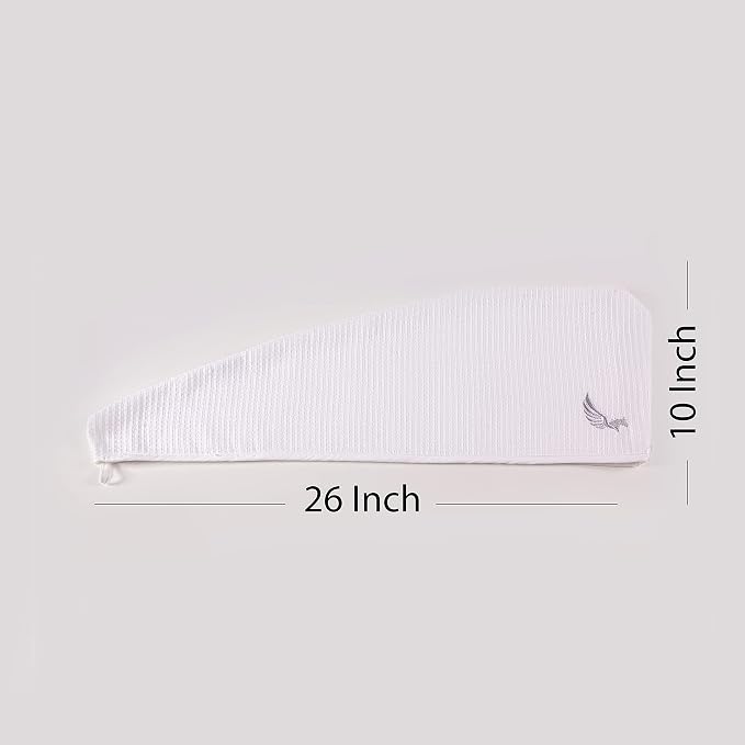 100% Turkish Cotton Hair Towel Wrap - Image 2