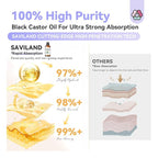 SAVILAND Jamaican Black Castor Oil: 100% Pure, Unrefined - Image 6