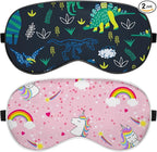 2 PCS Sleep Eye Mask Silk Sleeping Soft by BHAHB