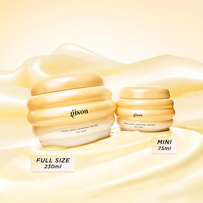Gisou Honey Gloss Ceramide Therapy Hair Mask – Deep Repair & Hydration - Image 10