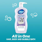 Dial Kids 3-in-1 Body+Hair+Bubble Bath, Lavender Scent, 24 fl oz - Image 2