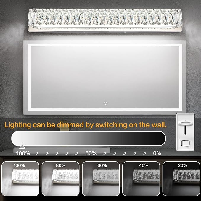 ZUZITO LED Vanity Lights for Bathroom - Image 3