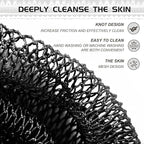 SPMKTBOZAI African Net Sponge Authentic, Loofah Exfoliating Body Scrubber Bath - Image 6