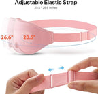 LitBear Long Lash Sleep Mask for Women Men Side Sleeper, 3D Contoured Light - Image 8