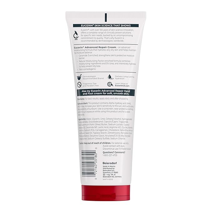Eucerin Advanced Repair Body Cream - Image 3