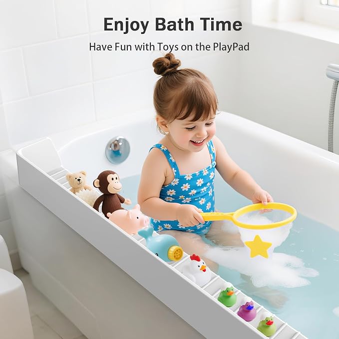 Bathtub Splash Guard PlayPad Shelf Area - Image 2