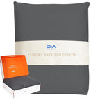 Luxury Bath Pillow for Bathtub, Soft & Comfortable Head Neck & Back Support by ONDAQUA