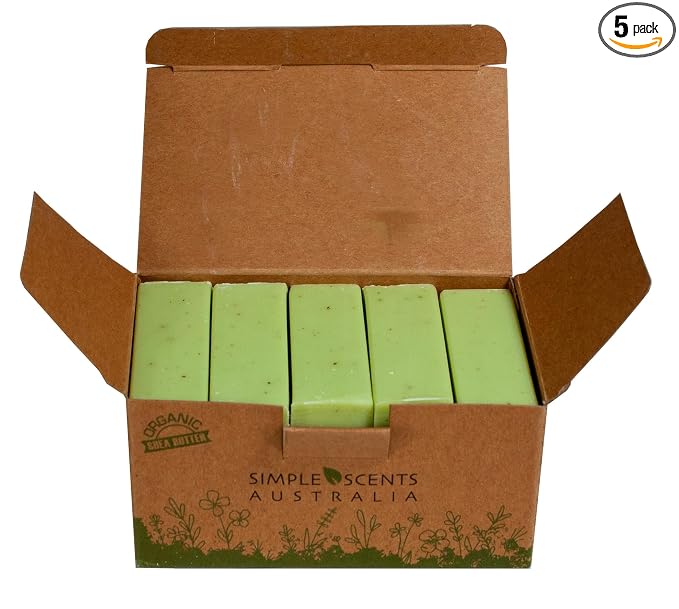 Simple Scents Australia Eucalyptus Scented Natural Soap Bars, 3.5oz by SimpleScentsAustralia