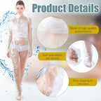 Xtinmee Disposable Body Wraps PE Sauna Bath Suit Plastic Body Sauna Wrap - Image 3