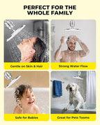 4 Pack Universal Shower Filter Cartridge- 99% Removes Chlorine, Heavy Metals - Image 7