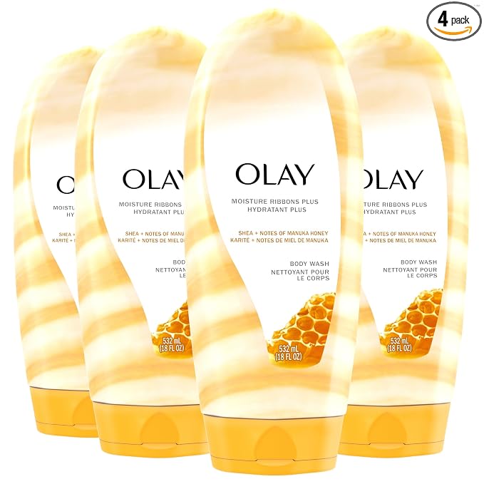 Olay Body Wash for Women, Moisture Ribbons Plus, Deep Conditioning & by Olay