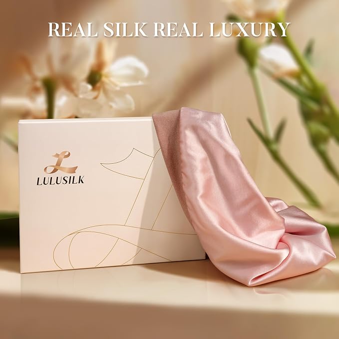 LULUSILK Mulberry Silk Bonnet for Sleeping Women, No More Frizzy Tangled Hair - Image 7