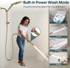 Filtered Shower Head with Handheld Spray Combo High Pressure Rain Shower Head - Image 6