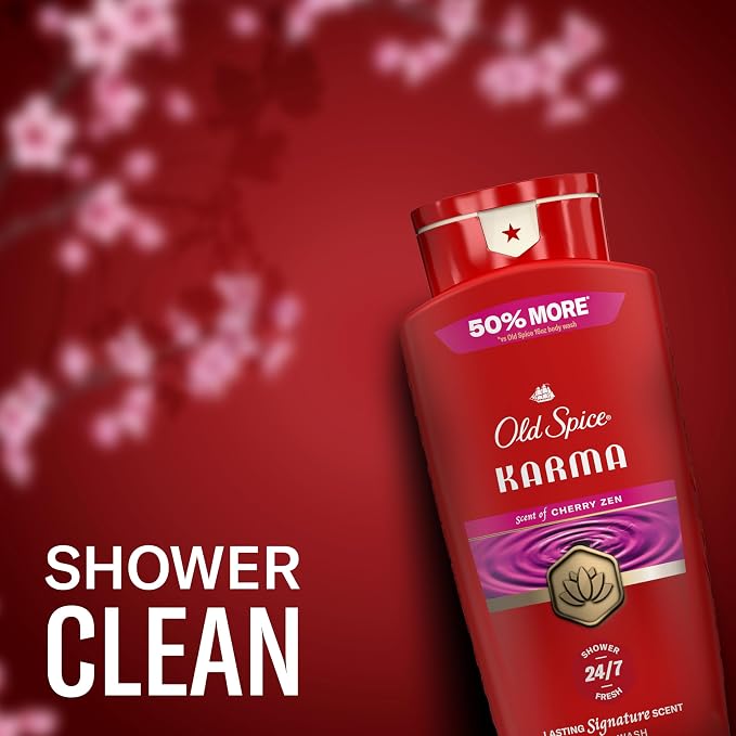 Old Spice Body Wash for Men, 24/7 Shower Fresh & Clean w/Daily Use, Lasting - Image 7