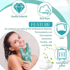Karenhi 2 Pcs Honeycomb Exfoliating Glove Set Exfoliating Bath Mitt Honeycomb - Image 5