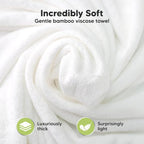 KeaBabies Hooded Baby Towel for Newborn - Image 2